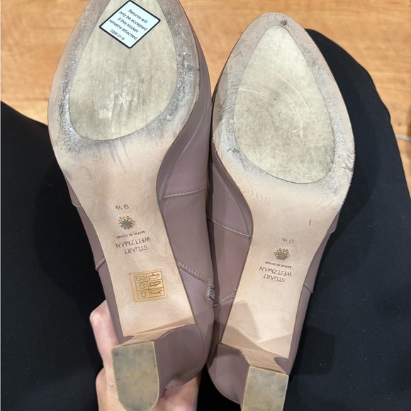 Like new Stuart Weitzman heeled booties - Picture 4 of 4